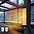 ZeboZap Infrared Electric Patio Heater with Strap to Post | Wall Mounted Gazebo Outdoor Heater, Space Heaters for Indoor 1500W Remote Control