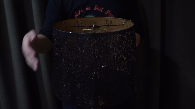 Alucset Drum Big Lampshades for Table Lamp and Floor Light, Metal