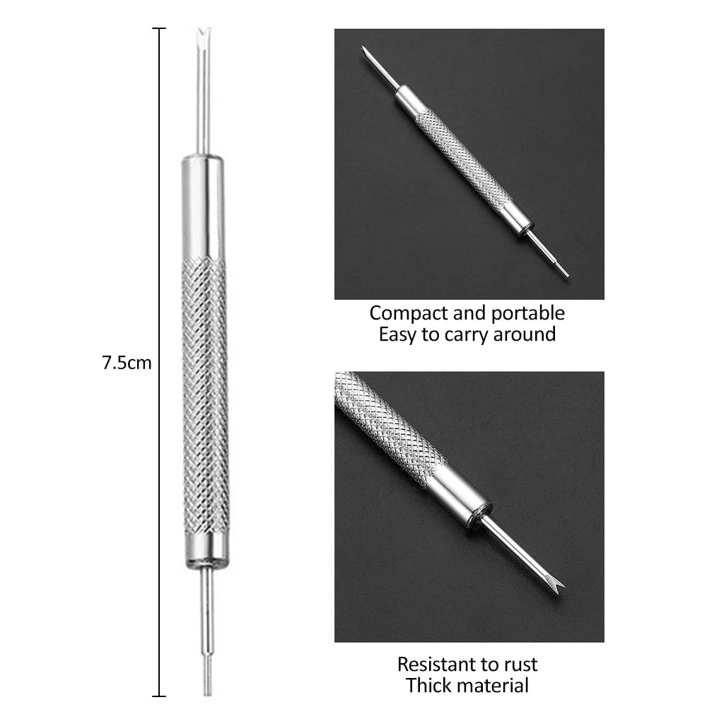 Juego de herramientas para reparación de correas de reloj