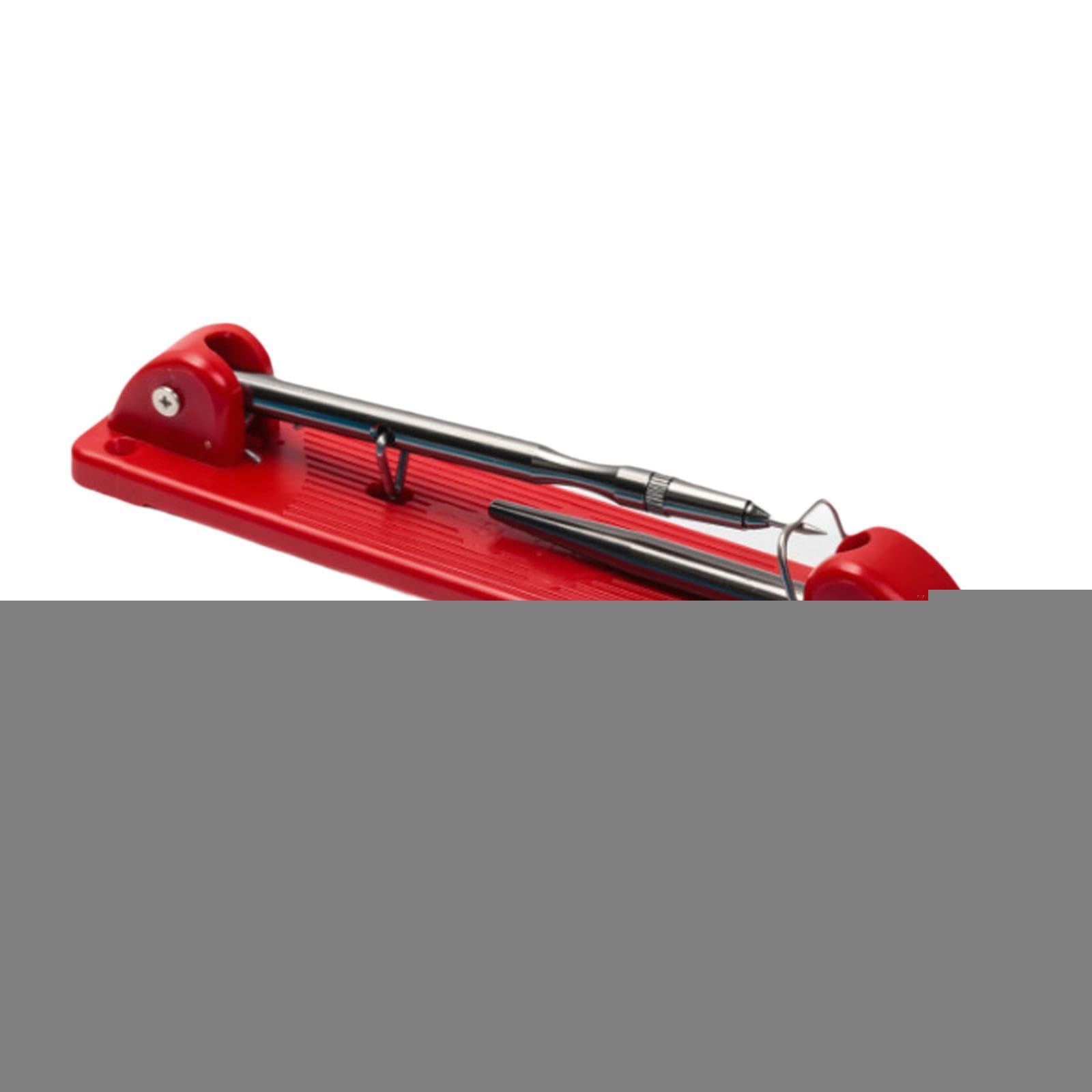 Macchina da bavero da cucito facile da riporre dispositivo pieghevole per abbassare i collari strumento per cucire rapidamente per girare le tasche, rosso