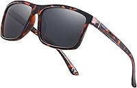 Vista 40 de NIEEPA Gafas de sol polarizadas deportivas para hombre, gafas de marco cuadrado NP1007