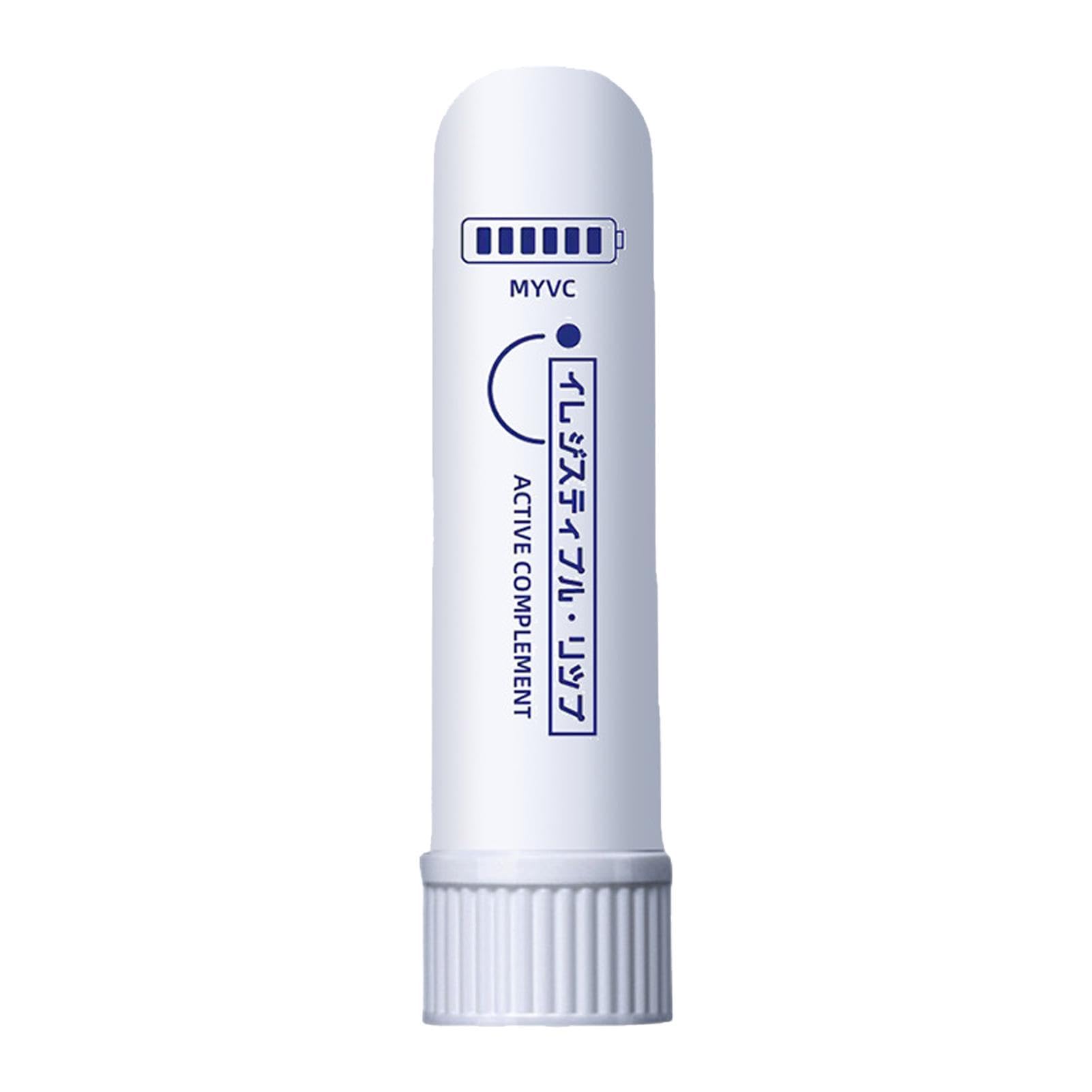 Rysik do inhalacji nosa, rurka do inhalacji do aromaterapii, pr?t do nosa od?wie?aj?cy pr?t do inhalacji z podwójnym otworem, stymuluj?cy ?towy pr?t do aromaterapii