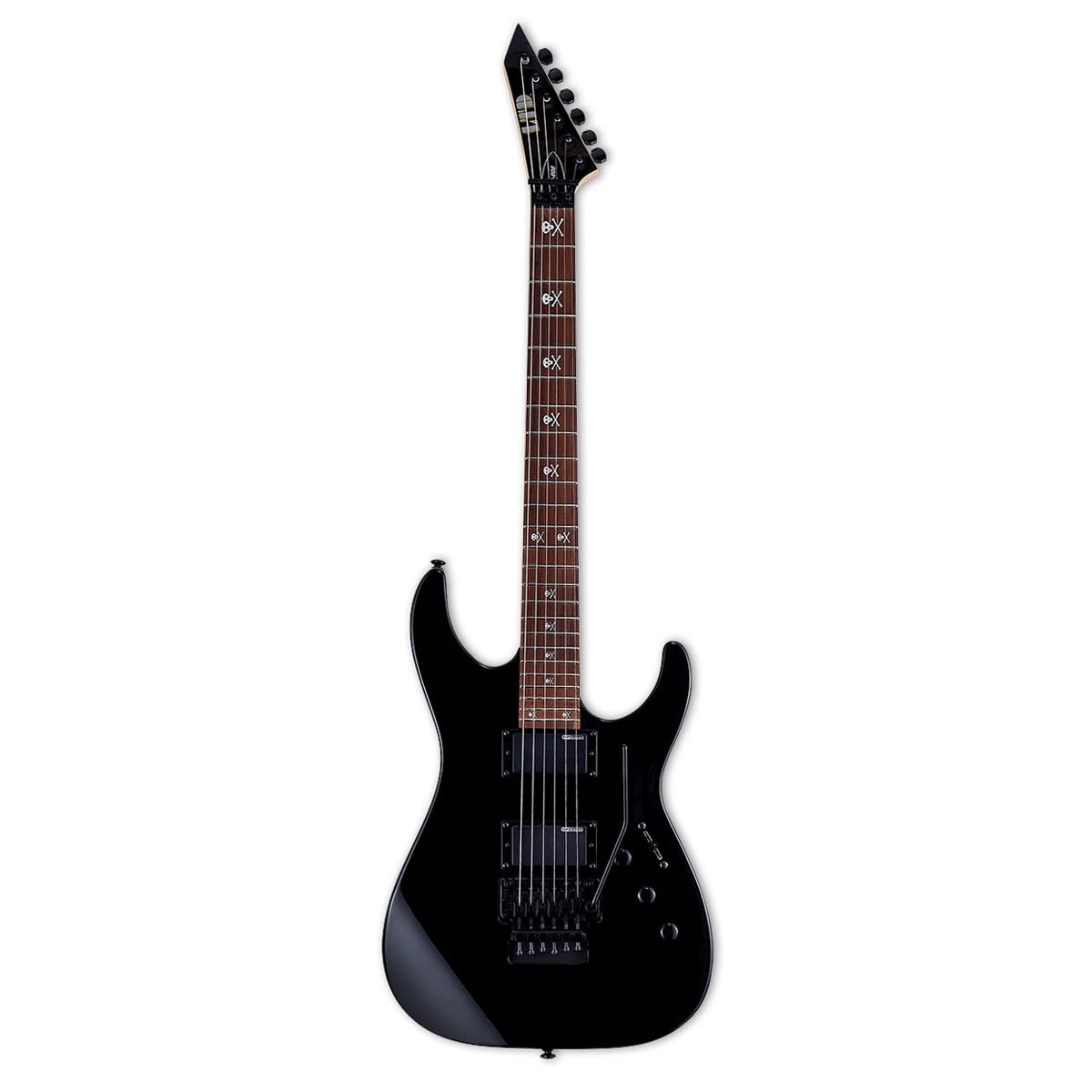 ESP LTD KH-202 BLK - Chitarra elettrica Kirk Hammett Signature + cavo jack keepdrum