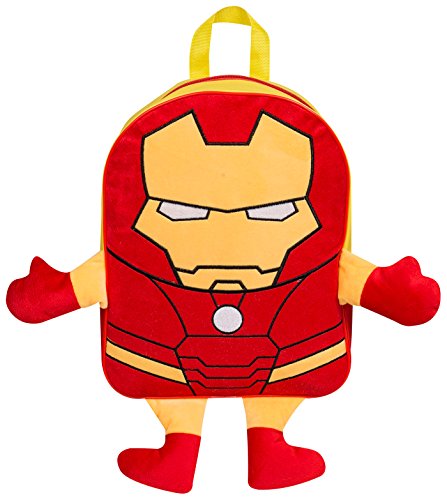 Marvel Iron Man Plush Front Backpack Kids  Rucksack Children School Bag