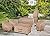 ULTCOVER Waterproof Patio Chair Cover – Outdoor Lounge Deep Seat Single Lawn Chair Cover Fits Up to 35W x 38D x 34H inches