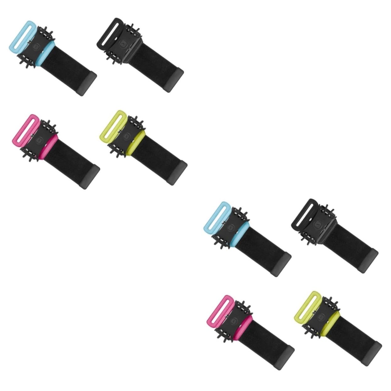 Mikikit 2stücke Handgelenk Handyhalterung Armband Mit Rotation Verstellbare Smartphone Halterung Für Jogging Und Sport Elastisches Material Zufällige Farbe