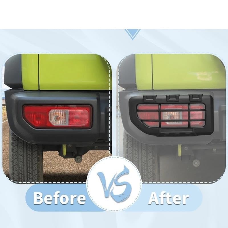 Feu arrière rayé ou fade ? Solution couverture de décoration Suzuki Jimny 2019-2025