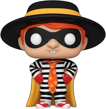 Funko Pop! Ad Icons: McDonald's - Hamburglar, Multicolor, 3.75 inches