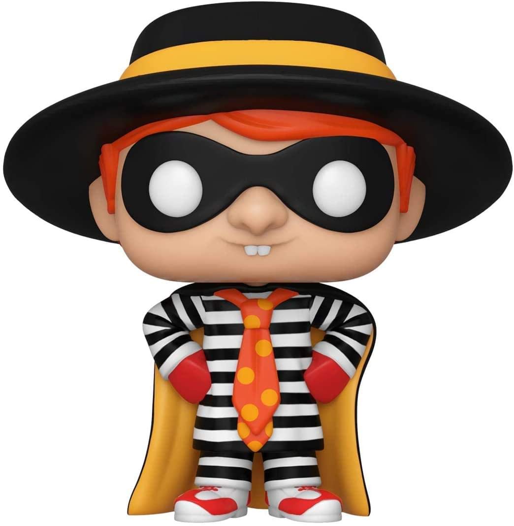 FunkoPop! Ad Icons: McDonald's - Hamburglar, Multicolor, 3.75 inches