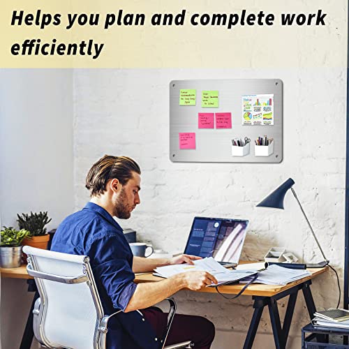 Beclumas WY-003 Magnetic Board 17.5 Inch X 11.4 Inch Magnet Bulletin Board Is Suitable thumb #5