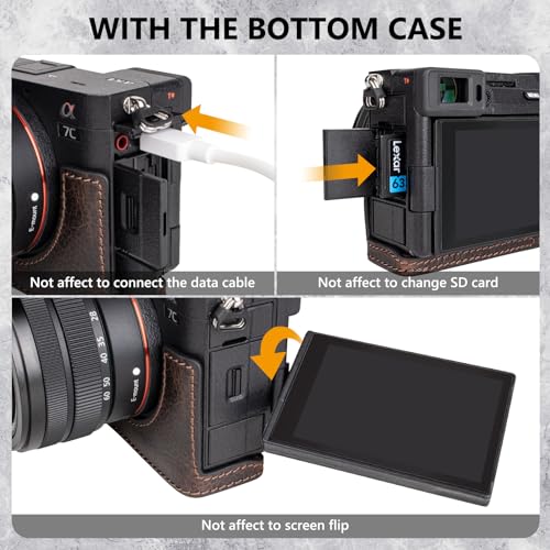 MUZIRI KINOKOO Protective Camera Case for Sony A7C II/A7C2/A7CM2/A7CR - Image 4