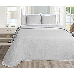 Zara Home Colcha Infantil NORA HOME Colcha Verano de Pique Gris Cama 90 Reversible. Cubrecama Bouti Capa de Entretiempo - Van Gogh II