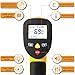 eT650D Temperature Gun by ennoLogic - Dual Laser Non-Contact Infrared Thermometer -58°F to 1202°F - NIST Option Available - Accurate Digital Surface IR Thermometer (Not for Body Temp)