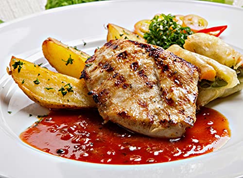 Wall Art Impact Chicken Steak Menu Food Lunch Restaurant Cooking 33"x24" Poster