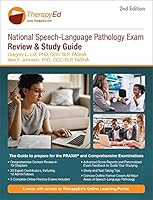 NATIONAL SPEECH-LANG.PATHOLOGY EXAM 173384774X Book Cover