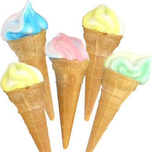 Yum Yum Marshmallow Cones - 24 Ct. Case (Fat Free) by Marpro Yum Yum Marshmallow Cone