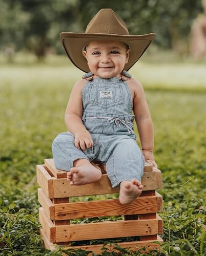 Jastore Toddler Baby Cowboy Hat Infant Baby Boys Girl Cowgirl Hats Kids Western Cowboy Hat4