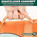 Voarge Hundeschwimmweste für Haie, Hundeschwimmweste mit Griff und Reflektor, Sicherheitsweste für Haustiere (Orange, XS)