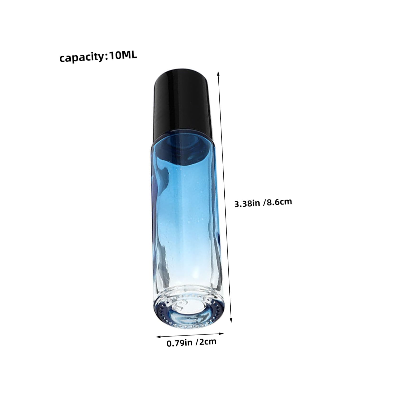 Didiseaon 20 Pezzi Flaconi Roller in Vetro 10ml Ricaricabili