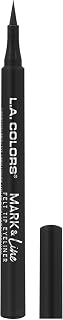 L.A. COLORS Mark & Line Felt Tip Eyeliner, Black CLE823