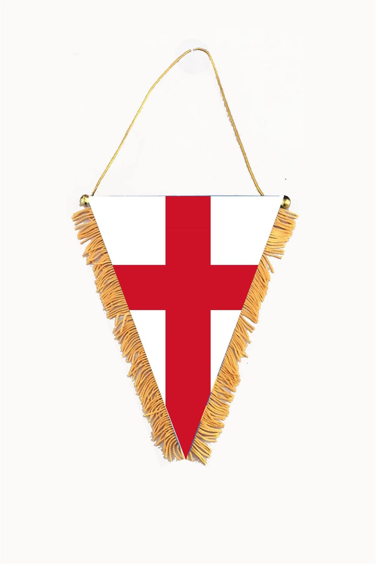 St George England Flag Wall Car Window Pennant Football Support World Cup Decor
