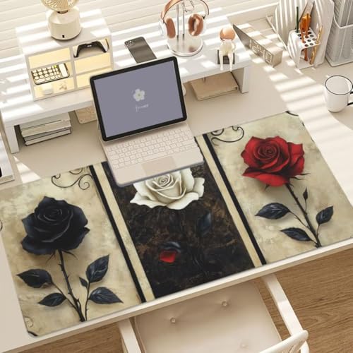 Tapis de souris gamer résistant à l'eau 900x400mm pour précision optimale