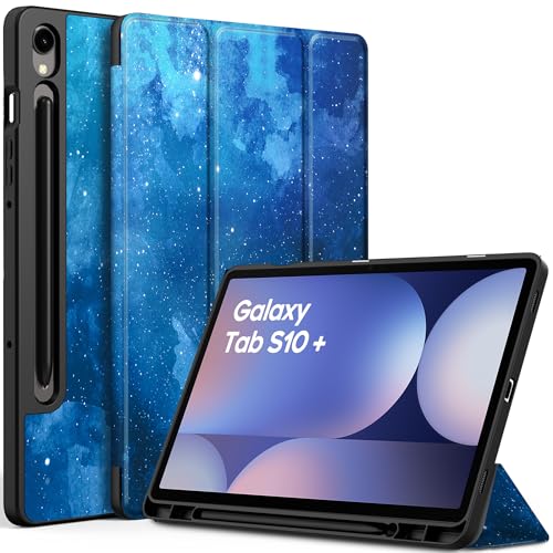 Étui ultra fin Galaxy Tab S9 FE+ et S10+ avec veille automatique