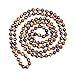 Tiger Eye Long Beaded Necklace Natural Stone Jewelry for Women Men Gold Wrap Bracelet