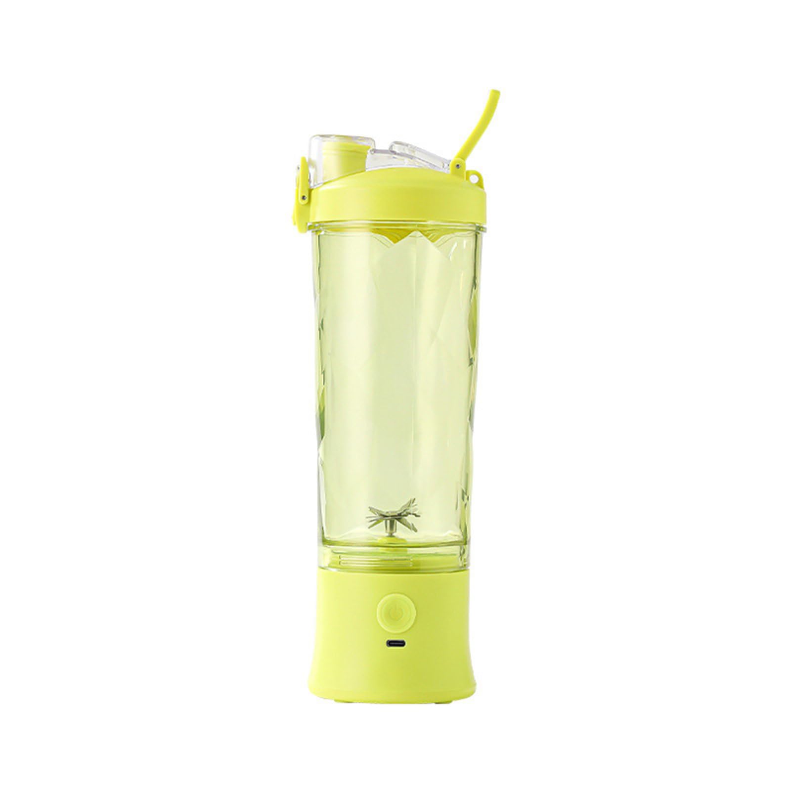 Mekalero Compact Portable Juicer with Quick Rechargeable Feature for Juices On-the-Go Gym Combiner