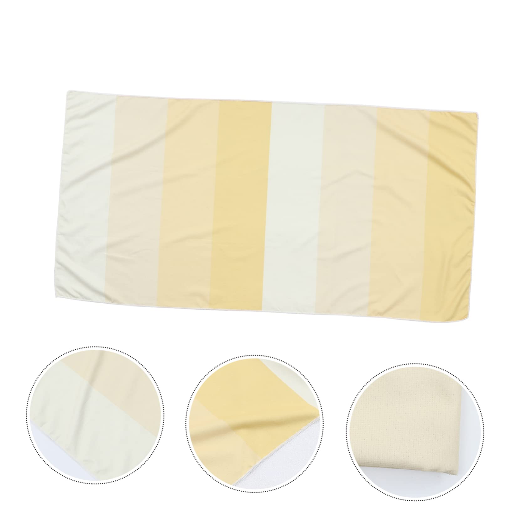 PRETYZOOM 5 Pz telo da bagno telo mare da bagno da viaggio teli mare decorativi asciugamano portatile asciugamano palestra per sauna teli in microfibra fibra superfine