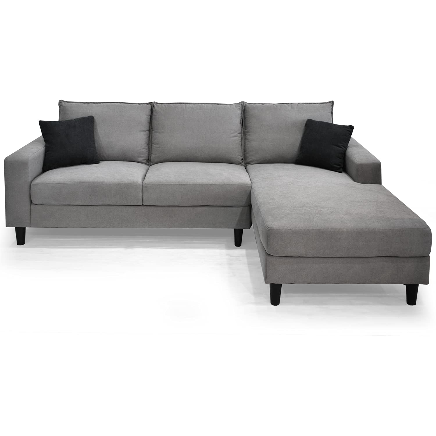 タンスのゲン ソファー 3人掛け ローソファー L字 ネイビー×ブルー タンスのゲン ソファー 3人掛け おしゃれ ソファ 洗える L字 ロー