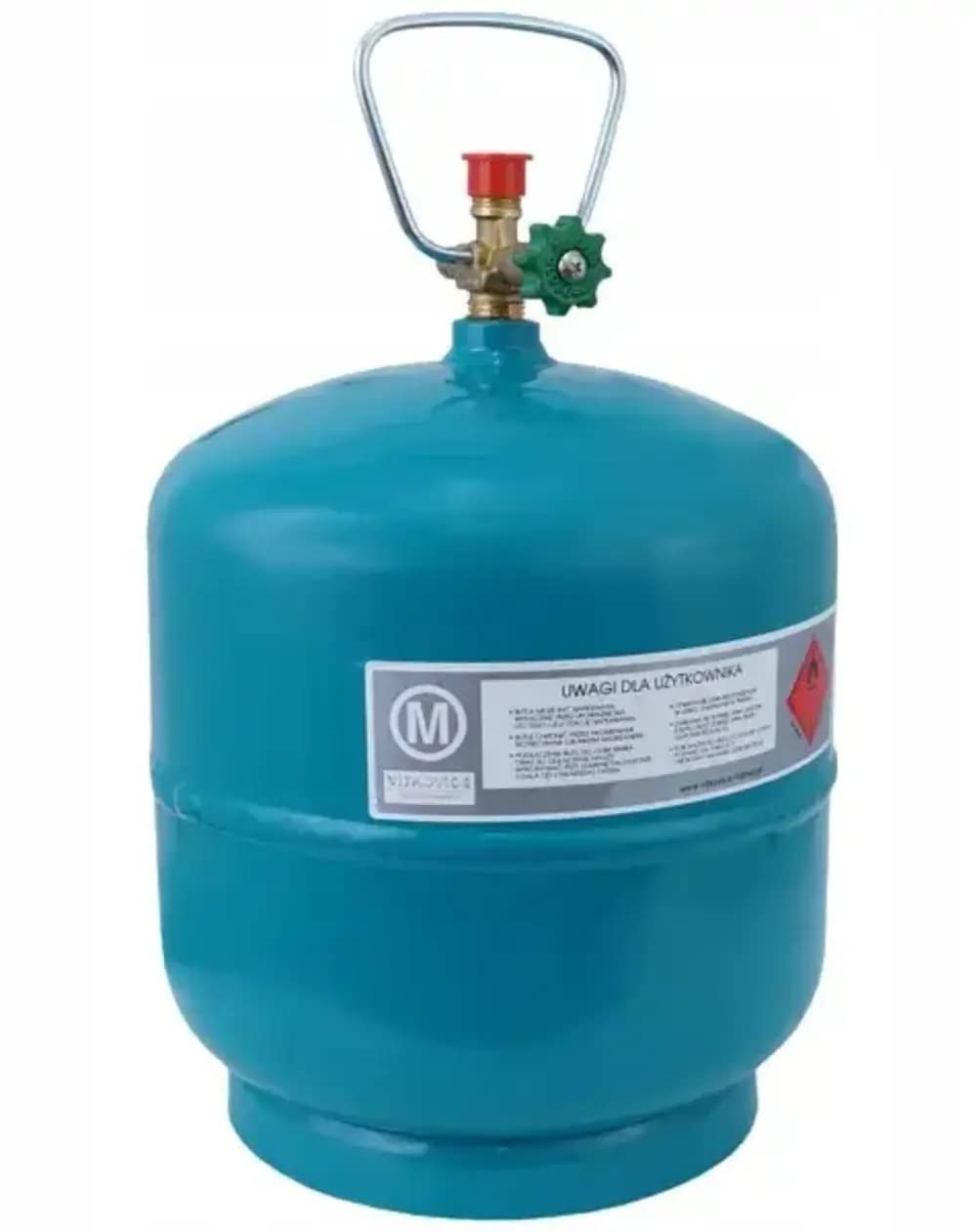 Gasflasche Camping 2.56 kg Propan-Butan - für Grille, Campera