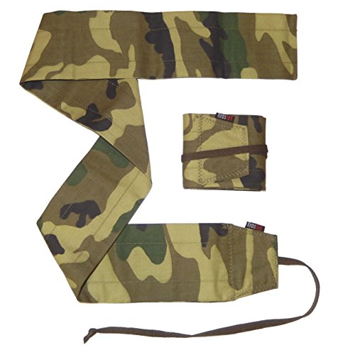 Coppia di polsiere strength mimetiche verde per