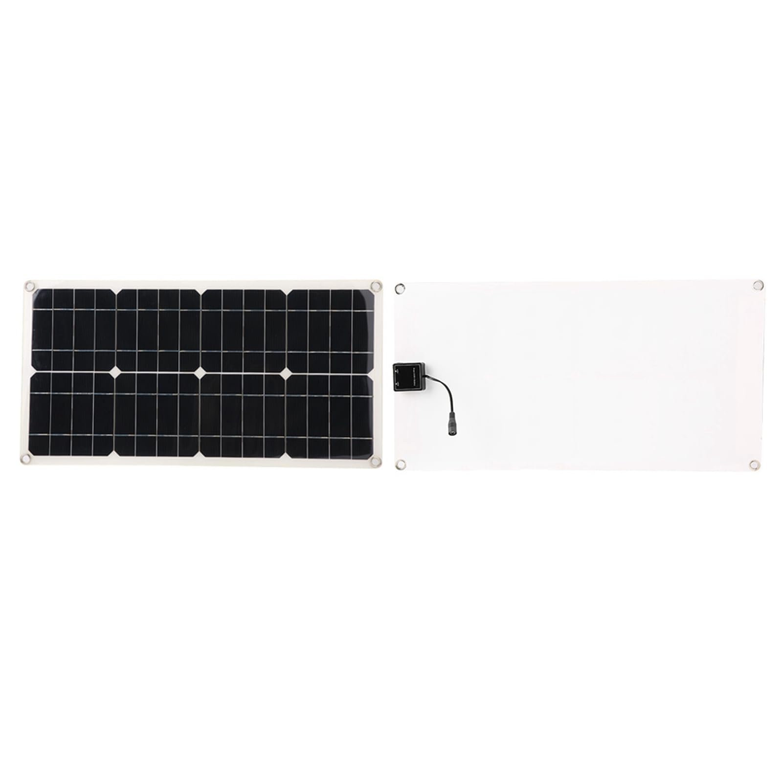 Alomejor Pannello Solare 25W Caricabatterie per, Uso Esterno