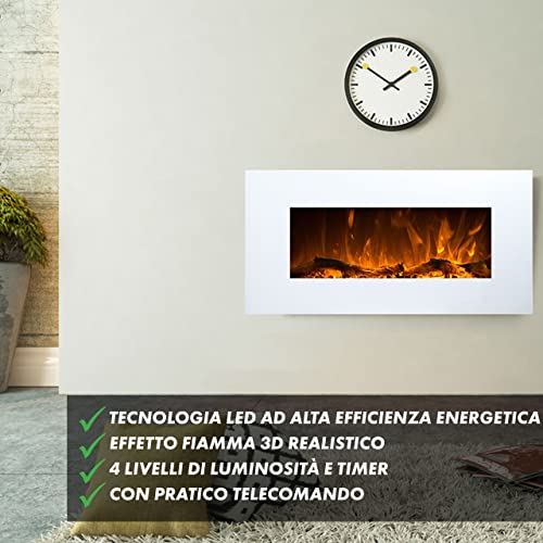 Camino Elettrico GLOW FIRE Neptun con
