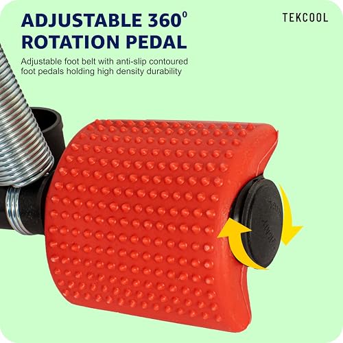 Image of TEKCOOL Double Spring Tummy Trimmer Men and Women for Abs Workout Stomach Exercise Machine for Women and Men Exercise in Gym