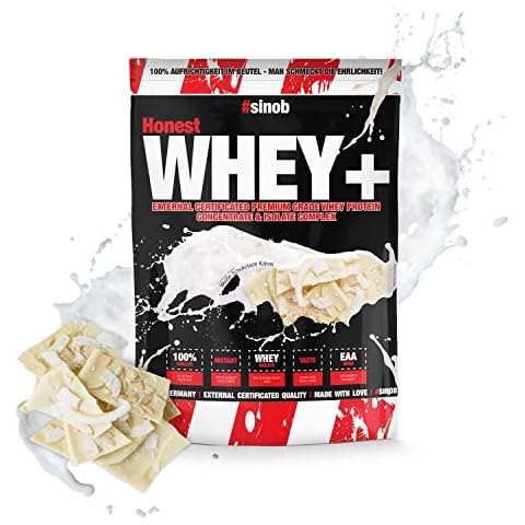 sinob Protéine Whey Chocolat Blanc Noix de Coco Cover