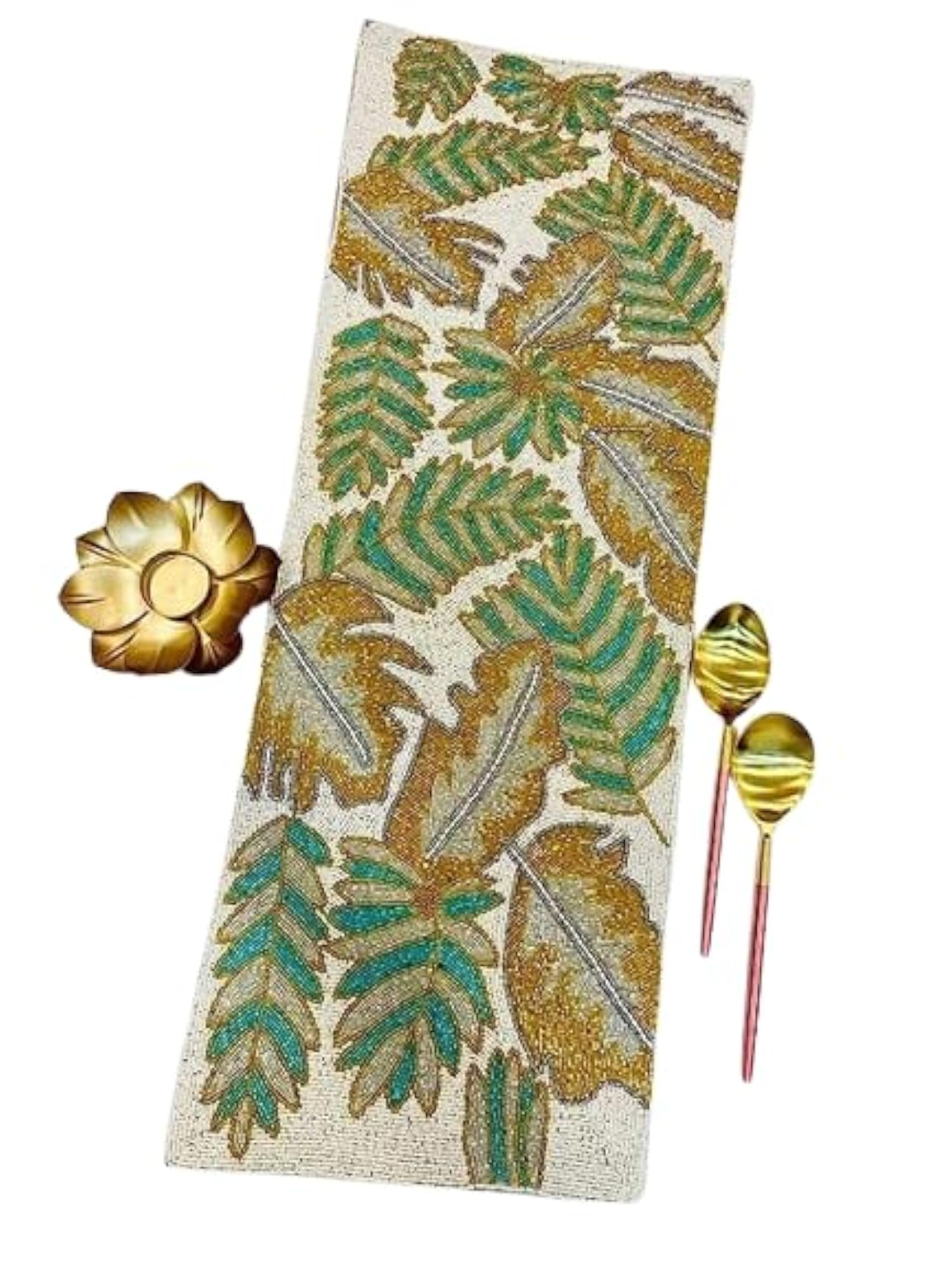 Premium Handcrafted Beautiful Beaded Table Runner
