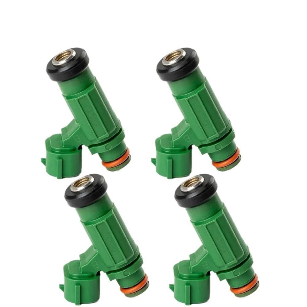 Qdouimoo One Color Diesel Injector Petrol Fuel Injector For Mitsubishi For Grandis For Lancer For Outlander 2.4L L4 2004-2010 Mn183292 Mr988406 49033-3708 490333708 4Pcs