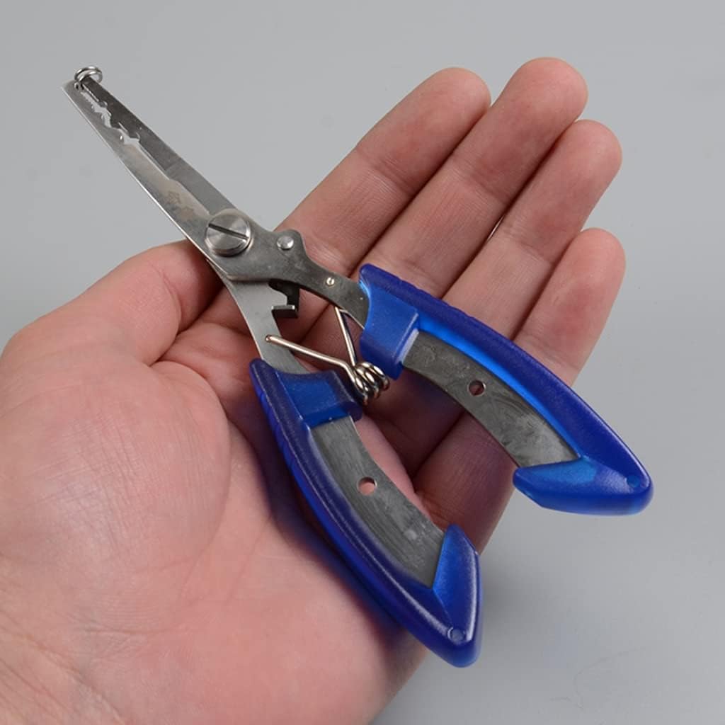 Fishing Pliers, Multi-function Unhooking, Stainless Steel Wire Cutter, Scissors