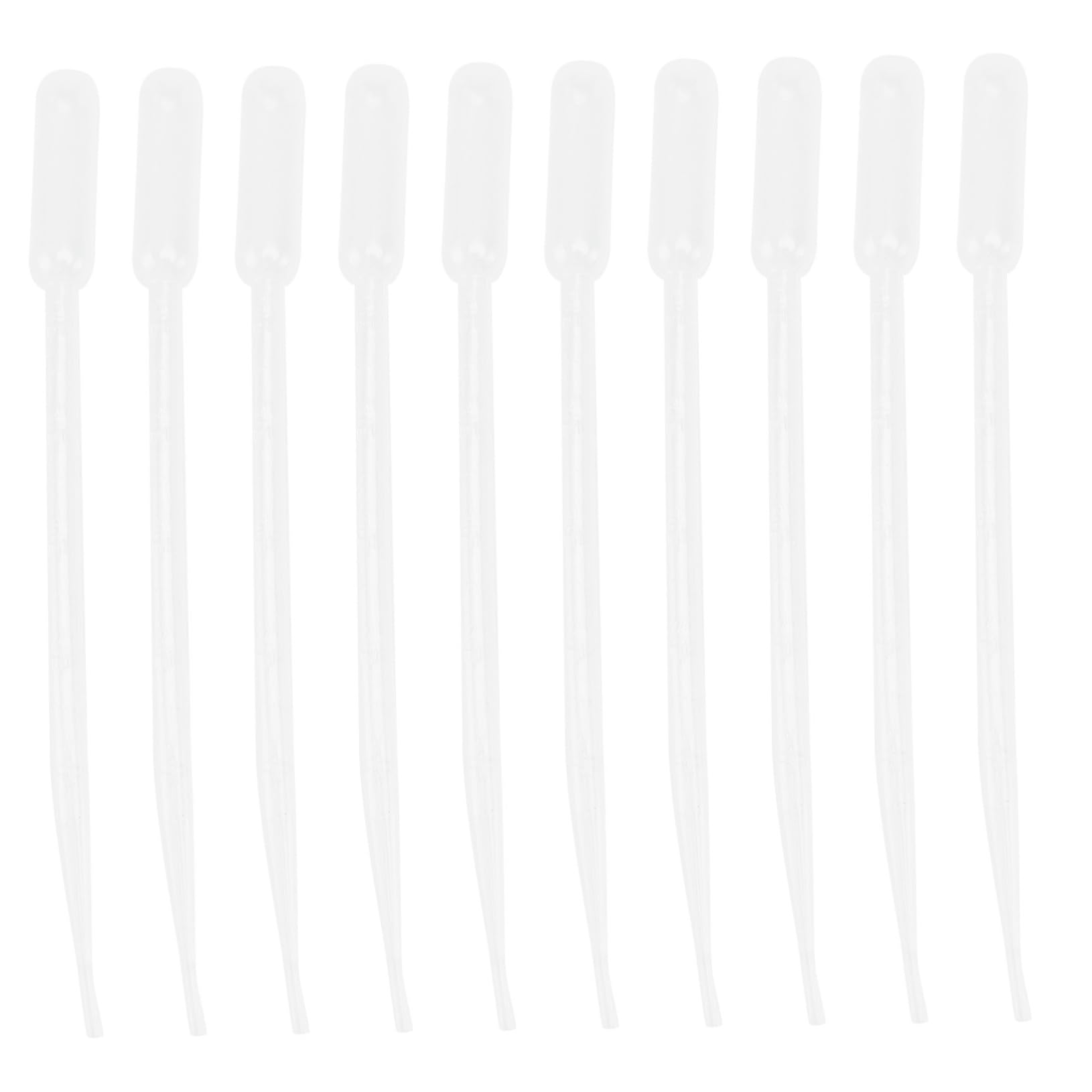 BELLIFFY 3sets Aquarium Fish Feeder Tube Liquid Feeders Scale Mark for Pet Supplies 10pcs*3