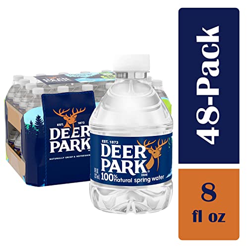 Deer Park Natural Spring Water (8 Fl. Oz. Bottles, 48 Ct.) (Pack Of 2) #TOP1