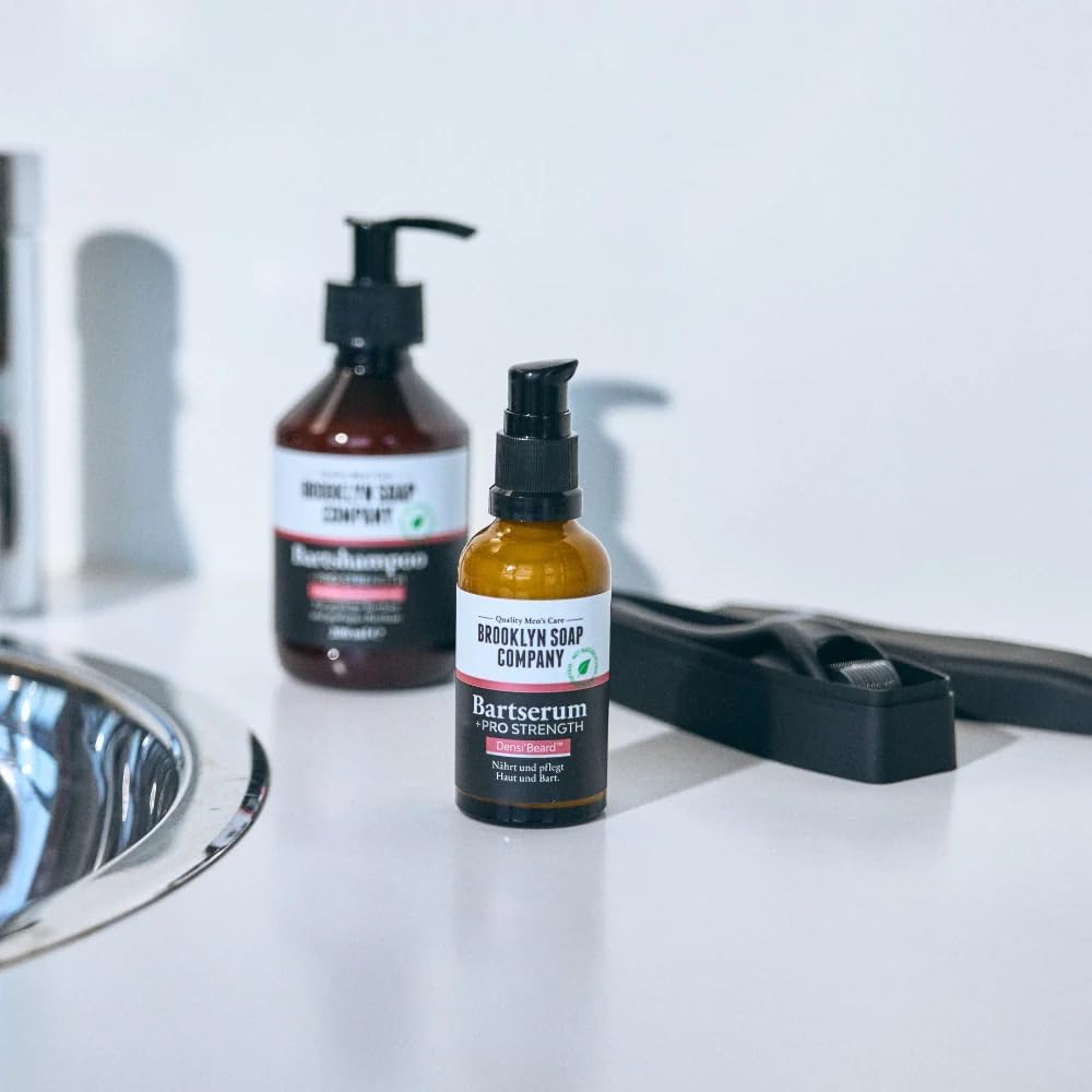 Brooklyn Soap Company, Activator serum do brody + Pro Strength 50 ml – serum do wzrostu brody z substancją czynną i kofeiną