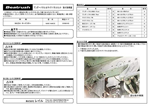 Amazon | Beatrush(ビートラッシュ) アンダーパネル&サイドパネル