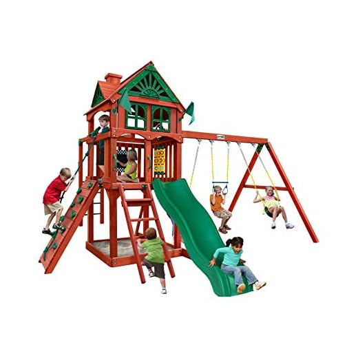 51BNlDoT2eL._SS520_ Best swingset with monkey bars
