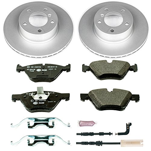 Image of Power Stop ESK3087 Front Euro-Stop Brake Kit BMW For BMW 325i 2006 [Model Specific]