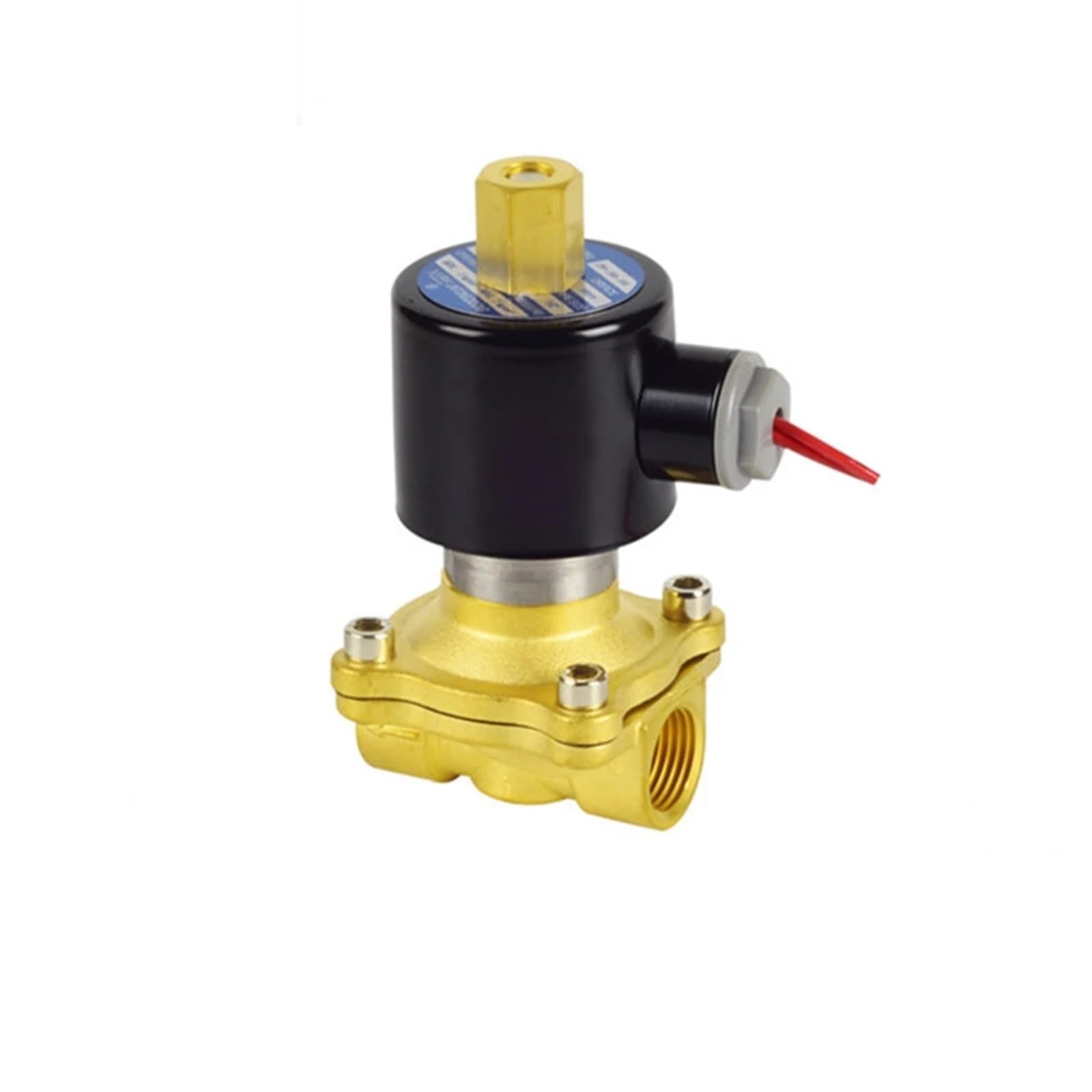 2W-160-15 Normally Closed Direct Acting Solenoid Valve All Copper Zero Start 1Pcs(NO,AC220V)