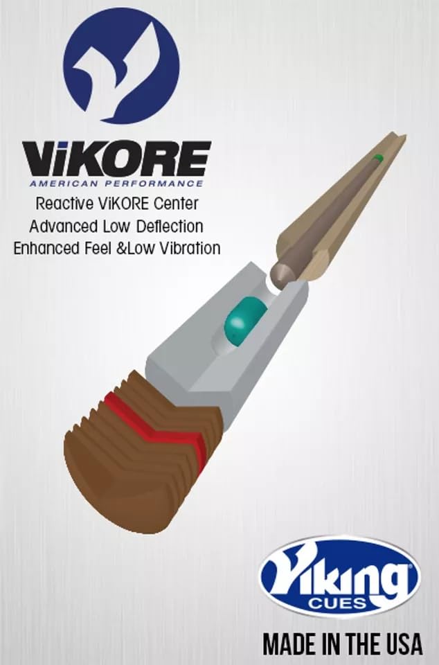 Taco de billar Viking Kayano KY0111 19 oz ViKORE miniatura 5