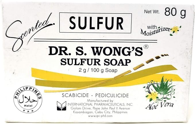 Generic Dr. S. Wong's Sulfur Soap - 1 pc 80G pack