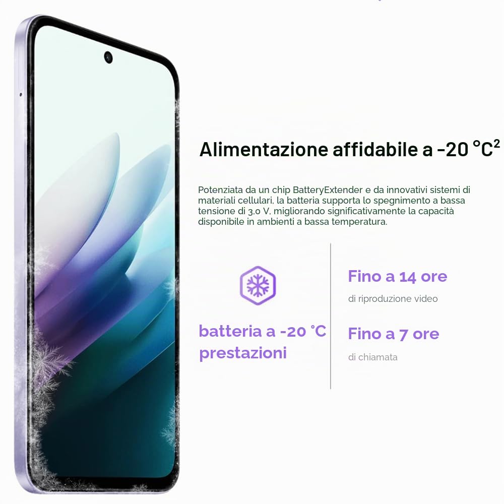 XIAOMI Redmi 15 - Smartphone (8 + 256 GB, 6,9 pollici, FHD+ Display Powerful Snapdragon 685 massiccia 7000 mAh (typ) Battery 50 MP AI Dual Camera System, with Charger (Purple)